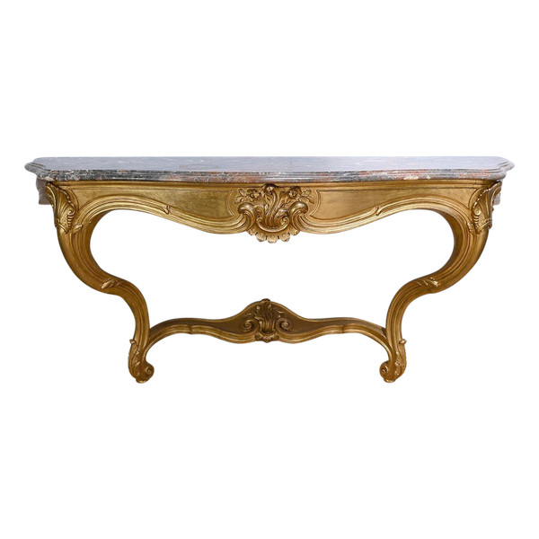Importante Console d’Applique Louis XV – Début XXe