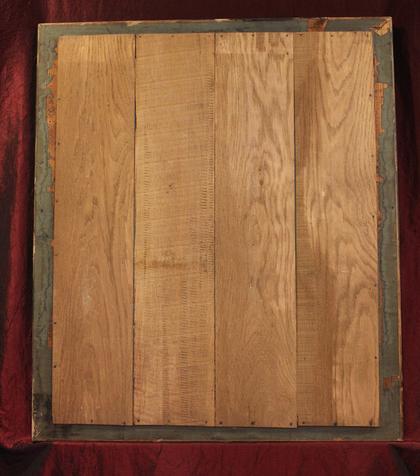 69 X 80 Cm, Miroir Rectangle Napoléon III, Noir Et Or 