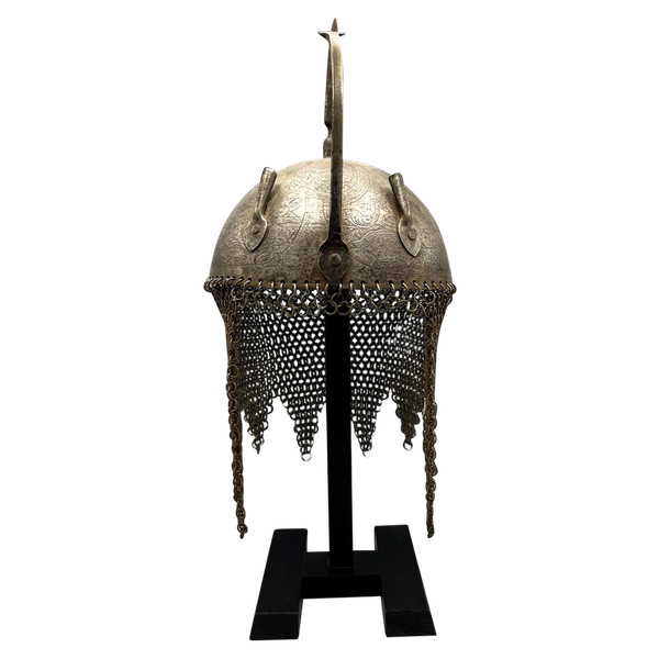 ORIENTALER HELM namens kulah khud - Osmanisches Reich, Qâdjâr, Iran - 19. Jahrhundert