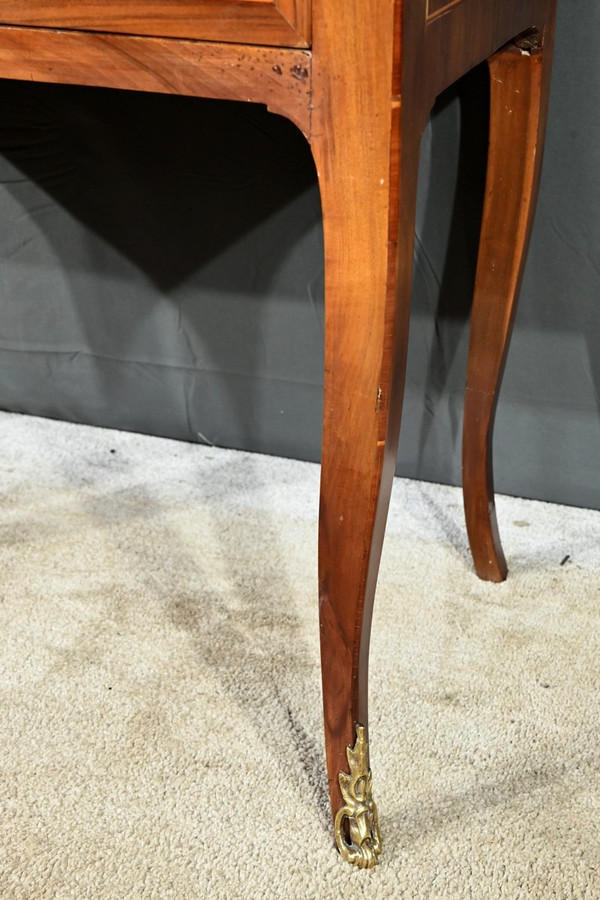 Sloping desk in Plum and Walnut, Louis XV - 18th century