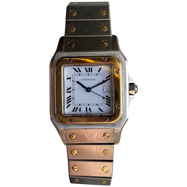 CARTIER, Santos de Cartier, acciaio e oro