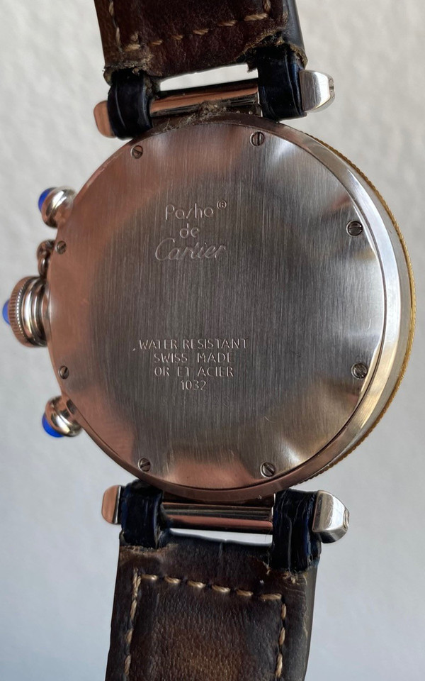 CARTIER, Pascha de Cartier, acciaio e oro