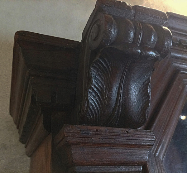 Seltene Bibliothek Berufsmöbel aus massiver Kiefer im Empire-Stil