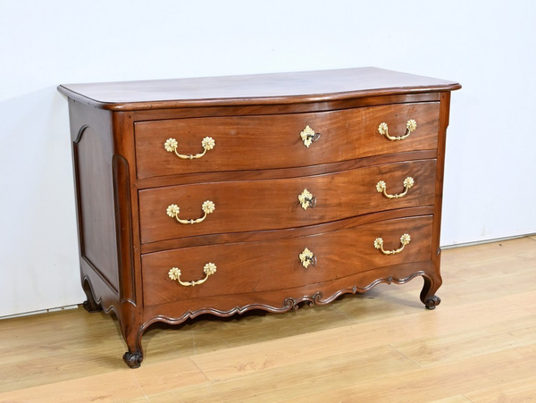 Commode Nantaise de Port en Acajou de Cuba – 2ème Partie XVIIIe