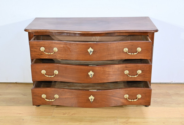 Commode Nantaise de Port en Acajou de Cuba – 2ème Partie XVIIIe
