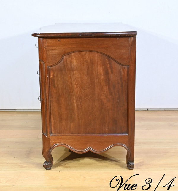 Commode Nantaise de Port en Acajou de Cuba – 2ème Partie XVIIIe