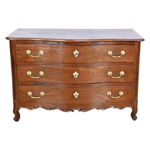 Commode Nantaise de Port en Acajou de Cuba – 2ème Partie XVIIIe