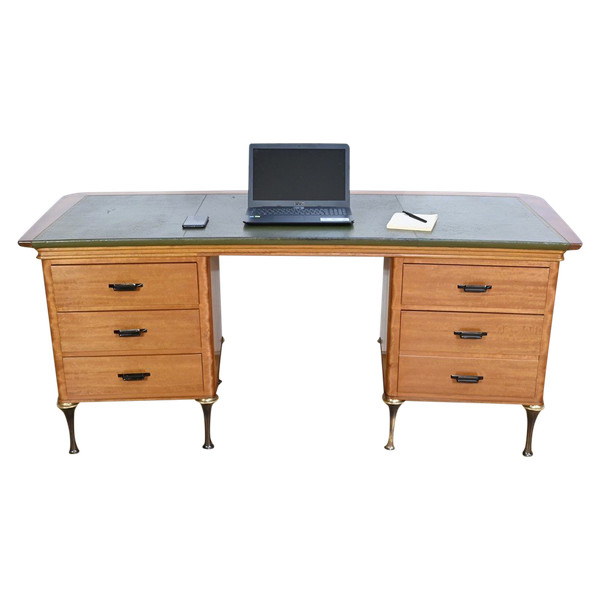 Architect's desk in mahogany - 1970