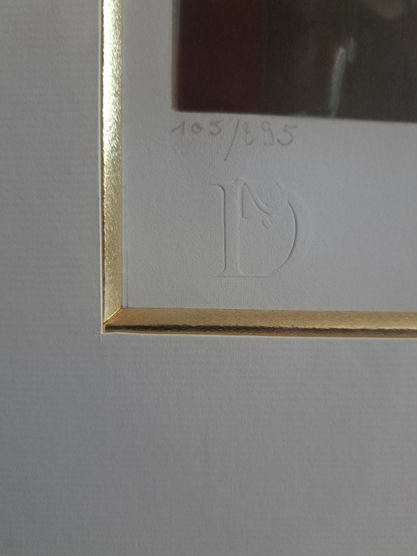 Lithographie Salvador Dali (1904-1989) - Mystische Vision "exp 115/295.".