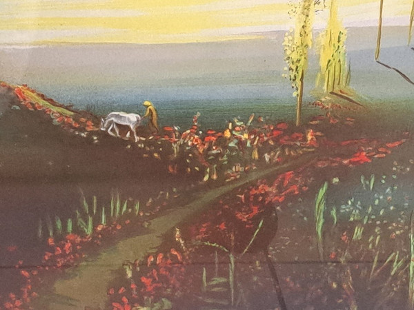 Lithographie Salvador Dali (1904-1989) - Mystische Vision "exp 115/295.".