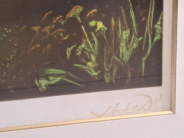 Lithographie Salvador Dali (1904-1989) - Mystische Vision "exp 115/295.".