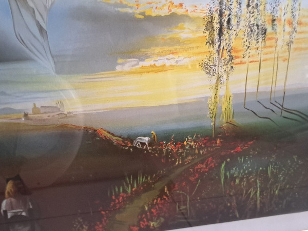 Lithographie Salvador Dali (1904-1989) - Mystische Vision "exp 115/295.".
