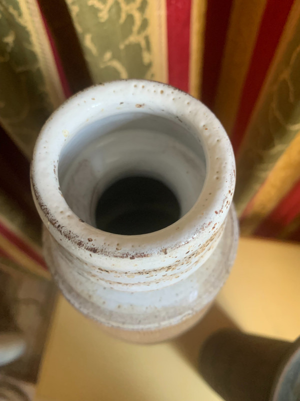 Ensemble de deux vases en terre cuite des années 70/80