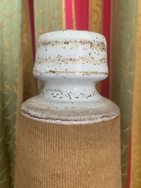 Ensemble de deux vases en terre cuite des années 70/80
