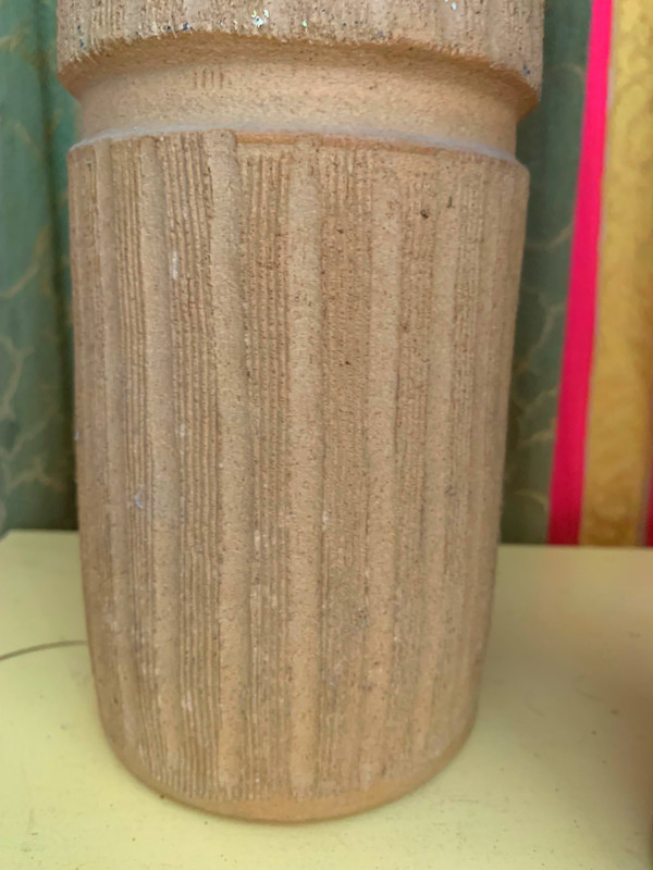 Ensemble de deux vases en terre cuite des années 70/80
