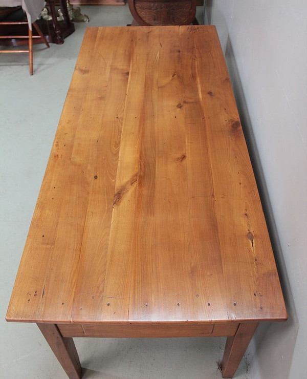 Table-Bureau en Merisier XIXe