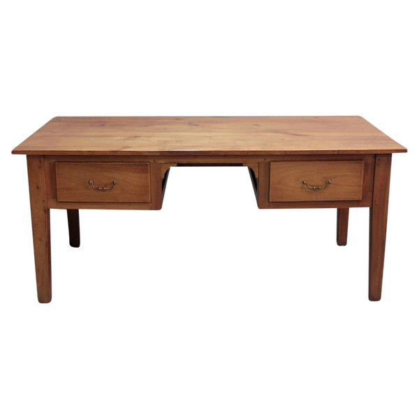 Table-Bureau en Merisier XIXe