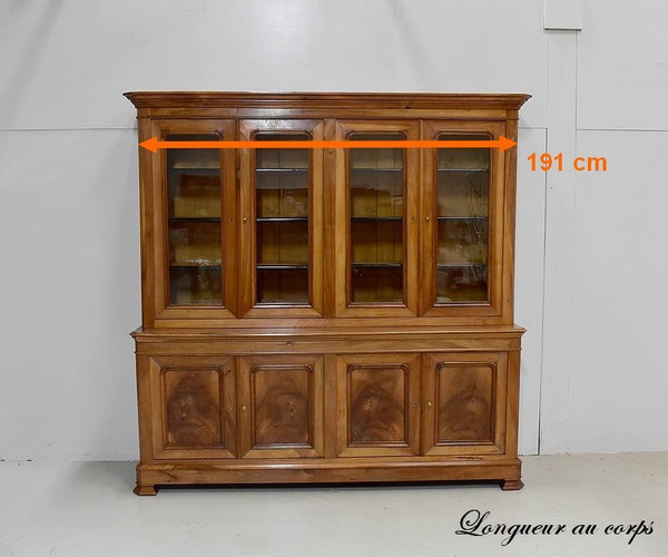 Cassettone doppio - Libreria - XIX secolo