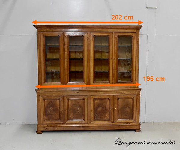 Cassettone doppio - Libreria - XIX secolo
