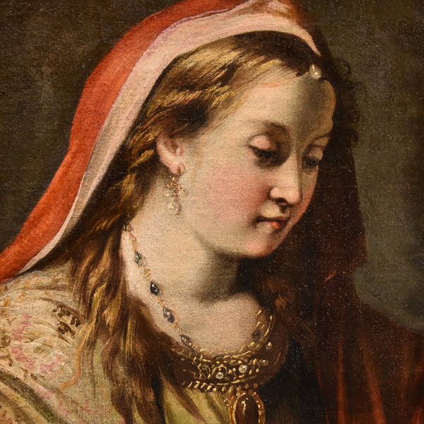 Gaspare Diziani (Belluno 1689 – Venezia 1767), Ritratto di giovane principessa (Salomè?)