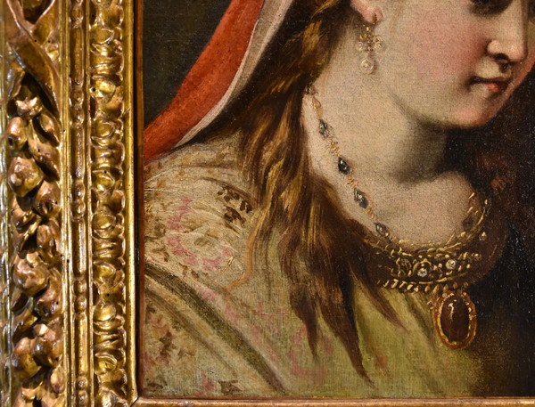 Gaspare Diziani (Belluno 1689 – Venezia 1767), Ritratto di giovane principessa (Salomè?)