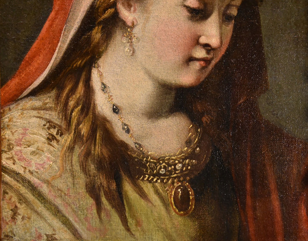 Gaspare Diziani (Belluno 1689 – Venezia 1767), Ritratto di giovane principessa (Salomè?)