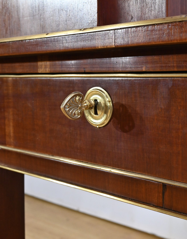 Cartonnier-Schreibtisch aus Mahagoni, Directoire-Zeit – frühes 19. Jahrhundert