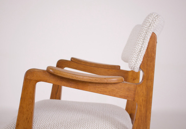 Paire de fauteuils style Marcel Gascoin.