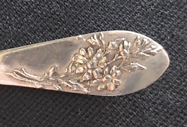 Art Nouveau mocha spoons