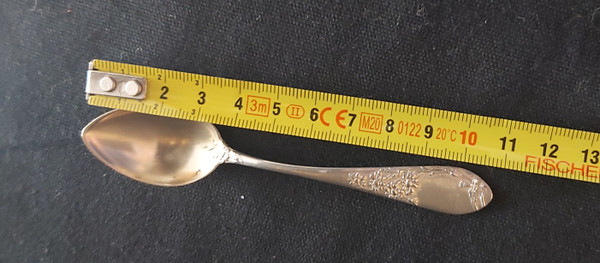 Art Nouveau mocha spoons