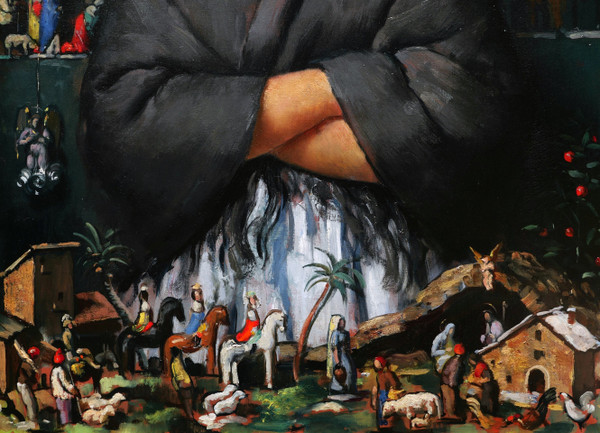 Antoni VILA ARRUFAT, The little Santa seller from Barcelona