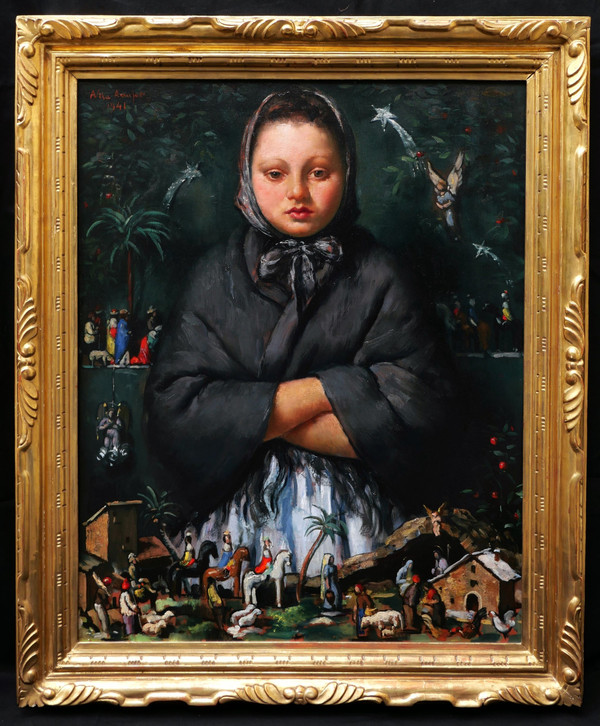 Antoni VILA ARRUFAT, The little Santa seller from Barcelona