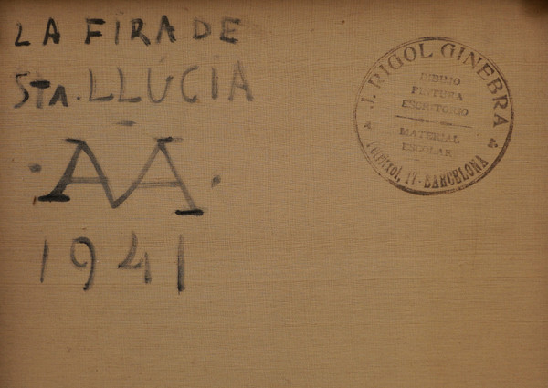 Antoni VILA ARRUFAT, The little Santa seller from Barcelona