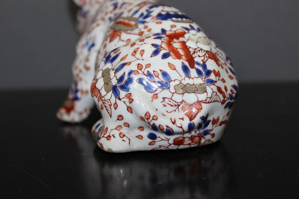 Maiale in porcellana Imari, Giappone, fine del XIX secolo