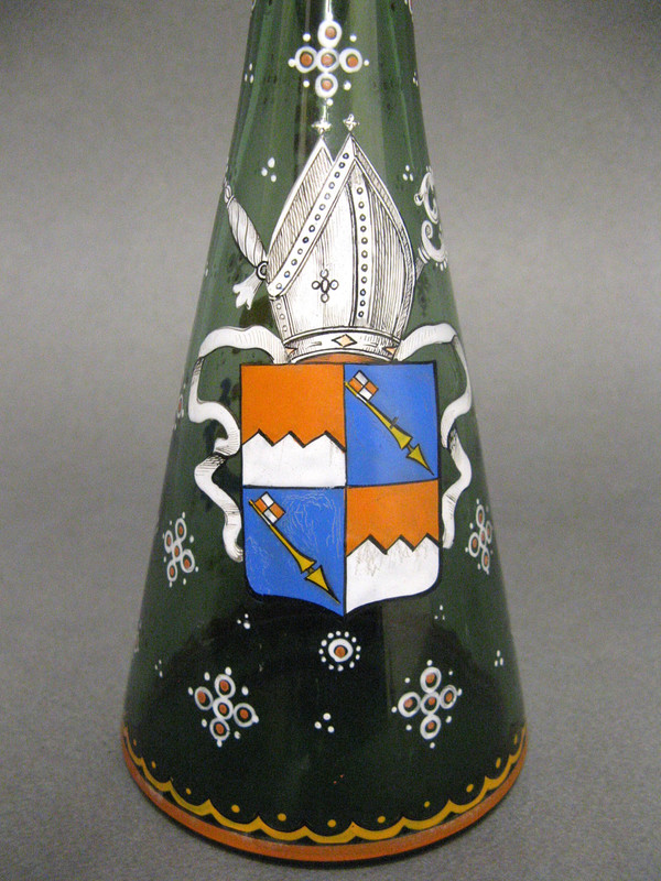 Carafon Aux Armoiries Papale XIXe. 