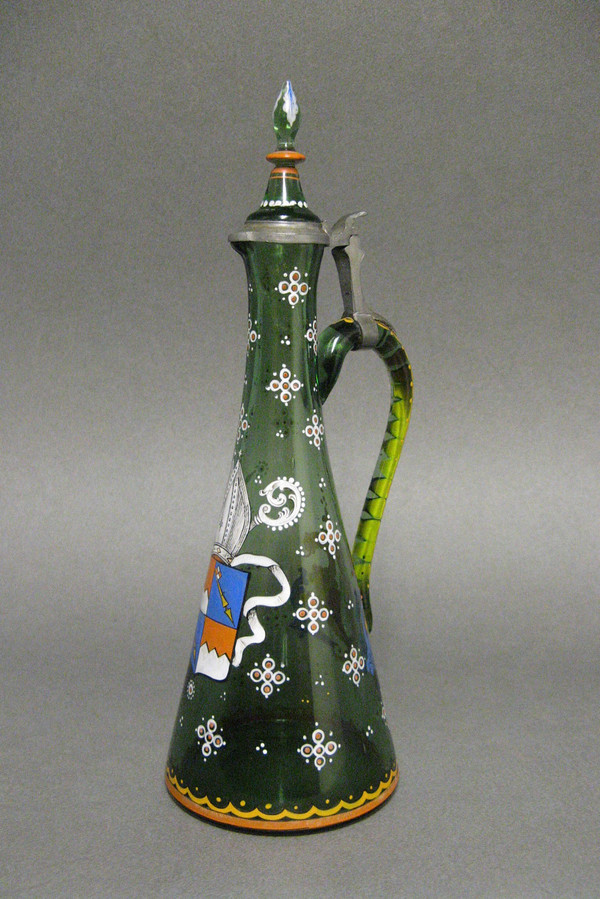 Carafon Aux Armoiries Papale XIXe. 