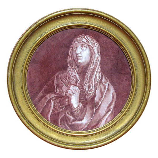 Dipinto su porcellana di Edouard Fromentin 1899.