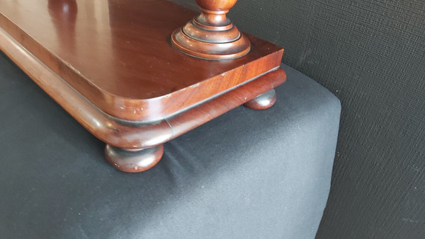Psyché de table anglaise en acajou