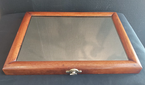 Psyché de table anglaise en acajou