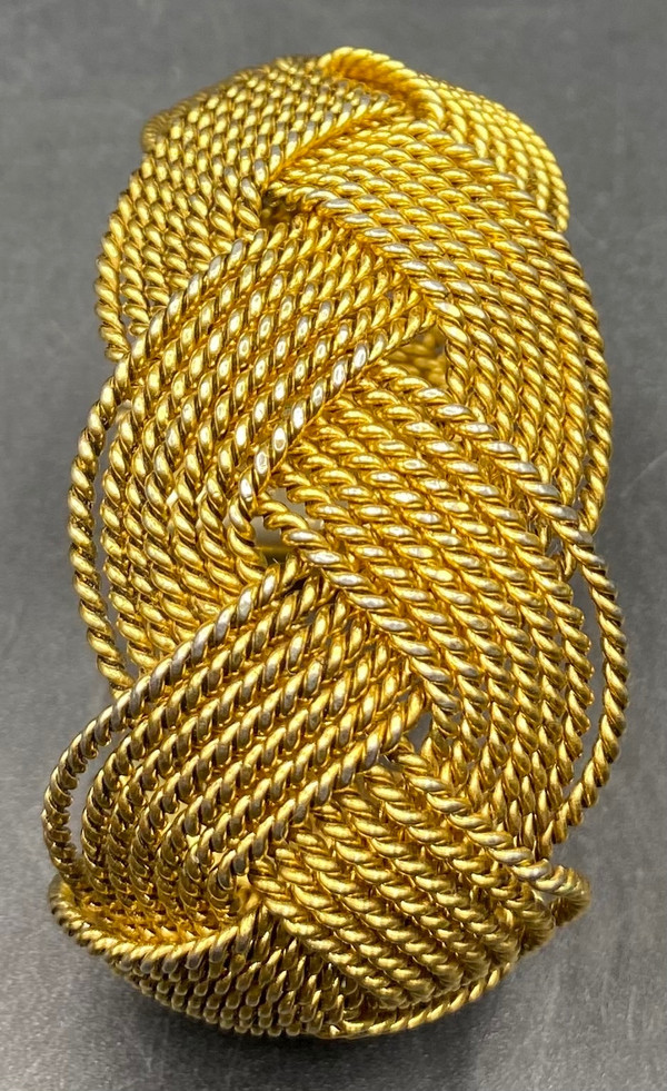 BRACCIALE IN METALLO ORO