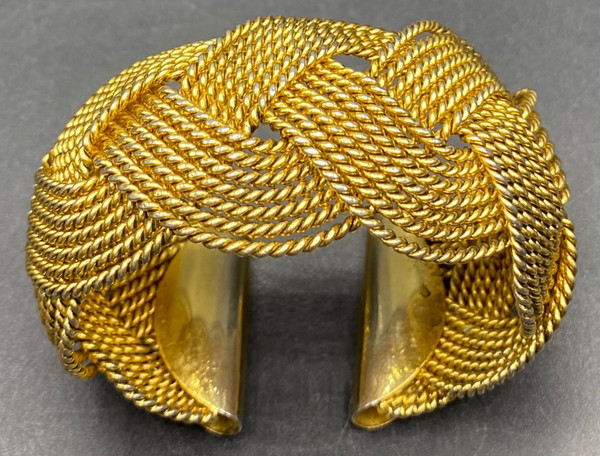 BRACCIALE IN METALLO ORO