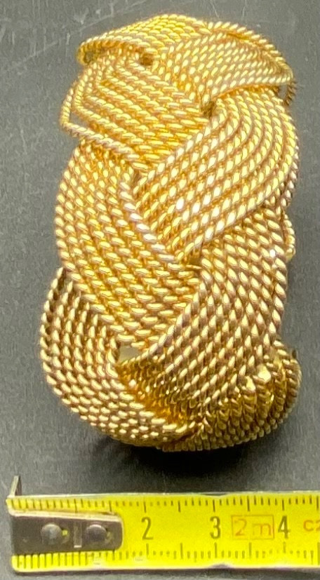 BRACCIALE IN METALLO ORO