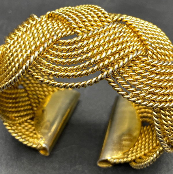 BRACCIALE IN METALLO ORO