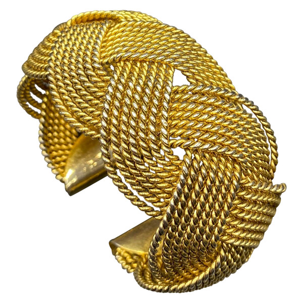 BRACCIALE IN METALLO ORO