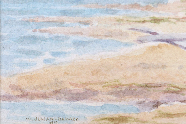 William JULIAN-DAMAZY, Narcisse et L'Attente des Grecs