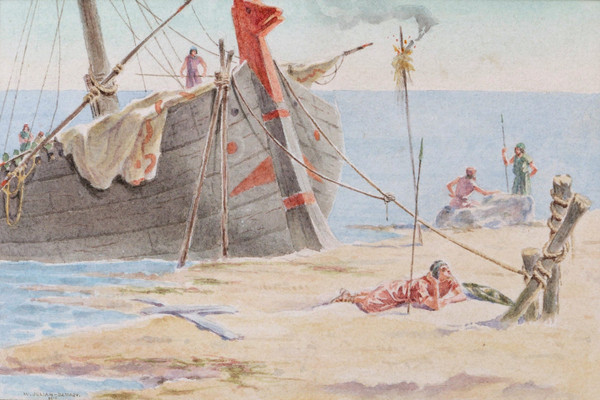 William JULIAN-DAMAZY, Narcisse et L'Attente des Grecs