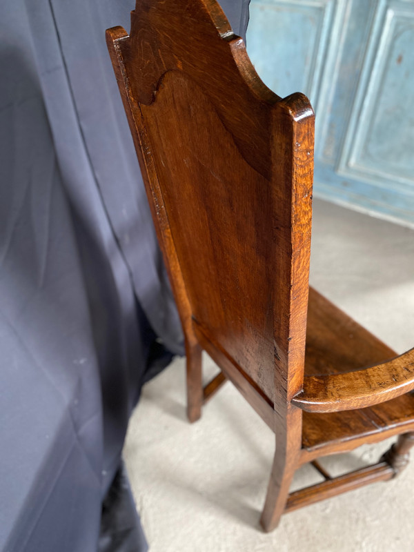 Fauteuil liégeois datant du 19e siècle louis XIV régence 