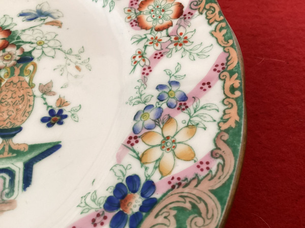 Series of five plates