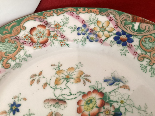 Series of five plates