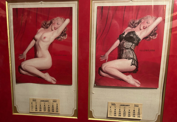 Marilyn Monroe Calendar 1954